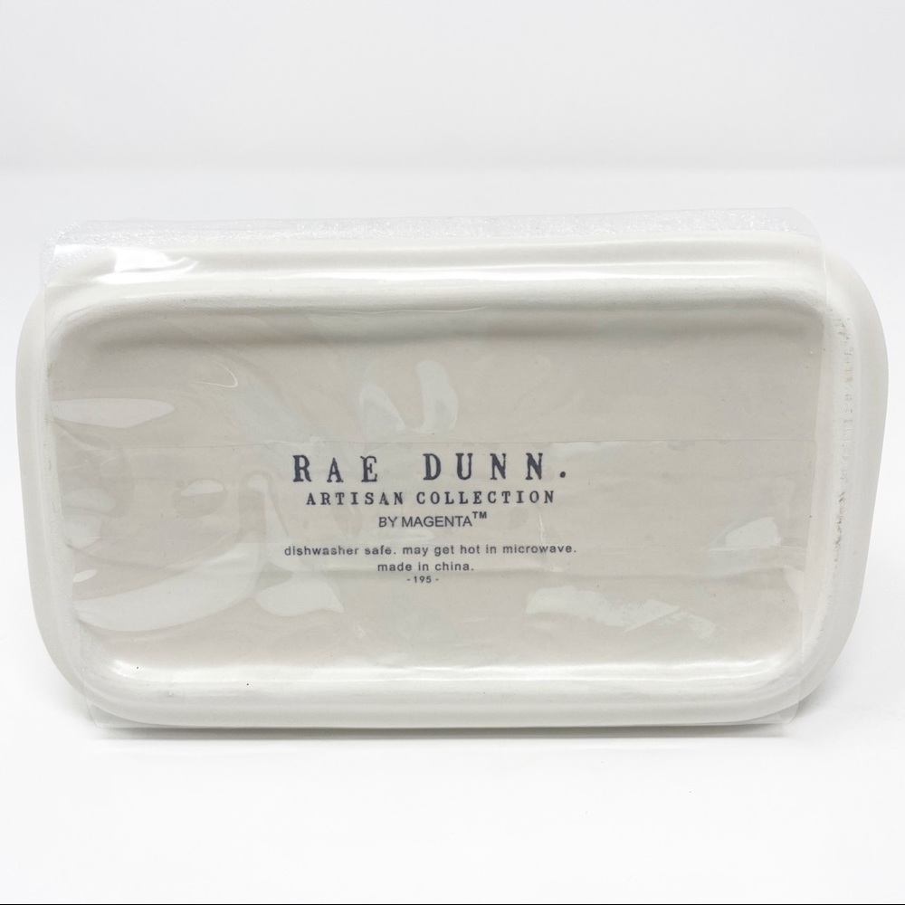 NEW Rae Dunn LL Pumpkin Shaped BUTTER Dish - Picture 6 of 6